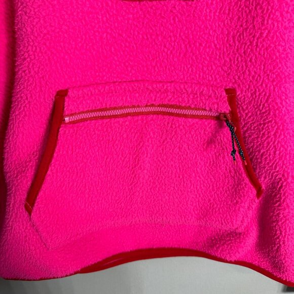 Vineyard Vines 1/4 Zip Colorblock Fleece Pullover Jacket Women's Small Pink Red - Picture 10 of 15